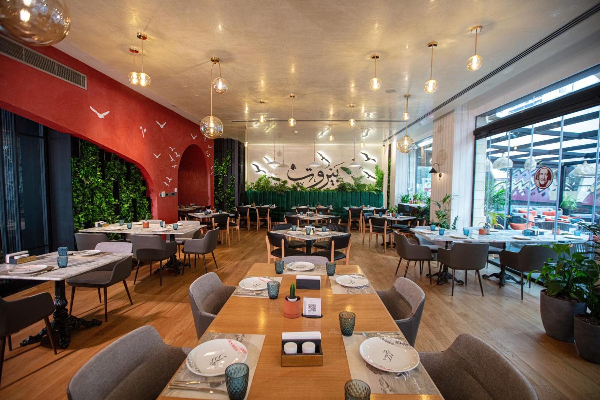 The Abdali Boulevard Hotel Amman Zewnętrze zdjęcie Restaurant interior