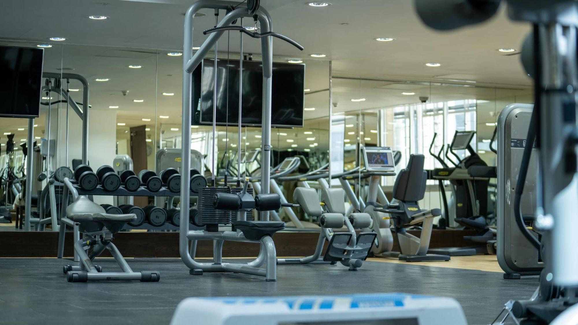 The Abdali Boulevard Hotel Amman Zewnętrze zdjęcie The gym at the hotel